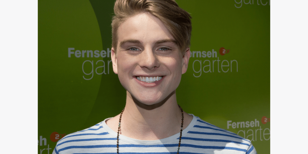 Vincent Gross als Gast im ZDF-Fernsehgarten am 19. August 2018 in Mainz.